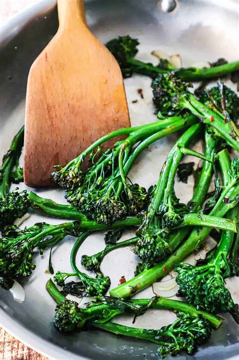 Sautéed Broccolini With Garlic And Lemon How To Feed A Loon