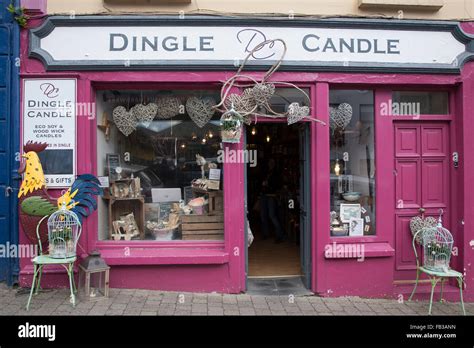 Dingle Candle Shop Sign Dingle Ireland Stock Photo Alamy