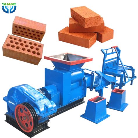 Burnt Soil And Clay Bricks Laterite Brick Making Maker Machine Machines