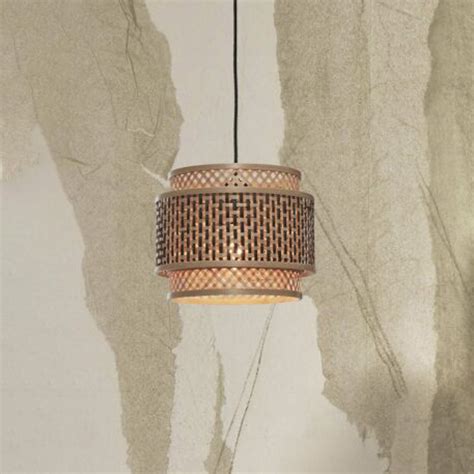 Good Mojo Bhutan Suspension En Bambou X Cm Luminaire Fr