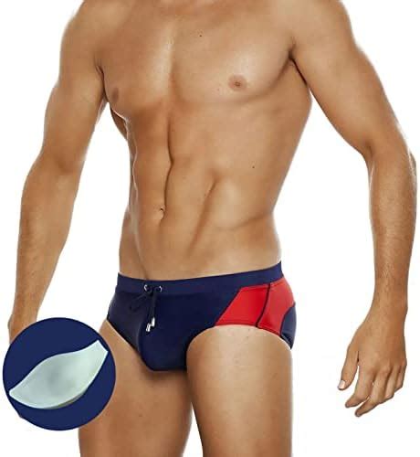 Badehose Herren Slip Sexy Dreieckig Badeslip D Iagonal Stripe Schwimm