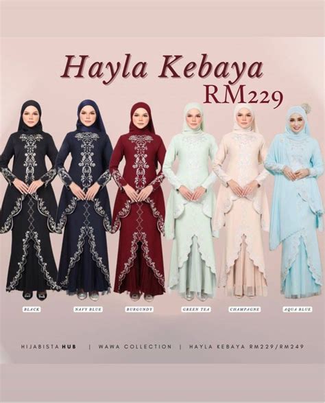 Hijabista Hub Hayla Xl New Women S Fashion Muslimah Fashion