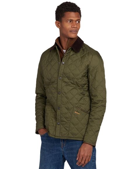 Barbour Mens Heritage Liddesdale Quilted Jacket Olive