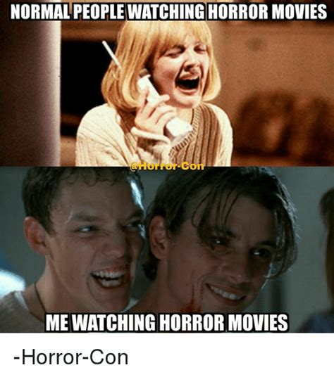 Scary Movie Memes, Horror Movies Funny, Movie Humor, Scary Movies, Halloween Memes, Halloween ...