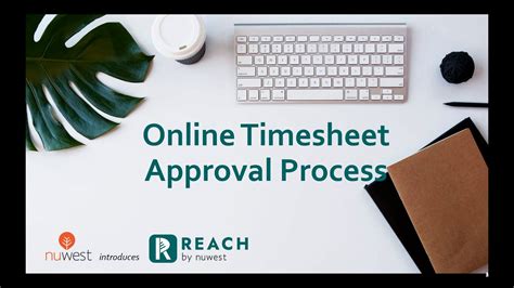 Online Timesheet Approval Process Youtube