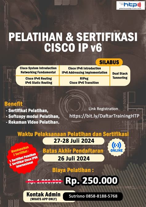 Pelatihan Online Bersertifikat Cisco Ipv6 Rumah Belajar Komputer