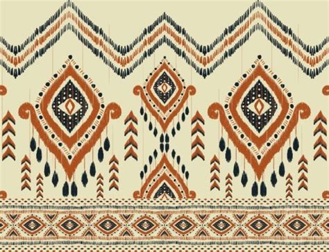 African Tribal Geometric Pattern Graphic By Parinya Maneenate