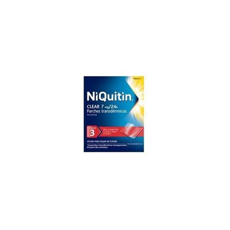 Comprar Niquitin Clear Mg H Parches Transdermicos A Precio De