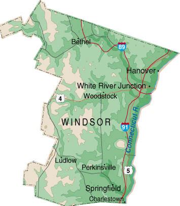 Windsor Map - Canada