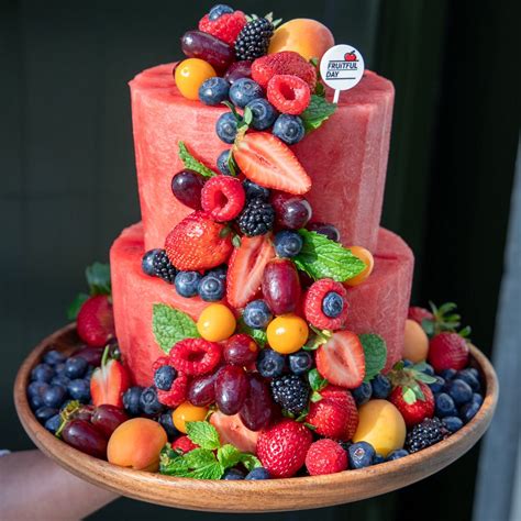 Luxury Cake Tier Fruit Platter Designs Fruit Cake Watermelon