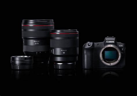 Canon представила полнокадровую беззеркальную камеру EOS R