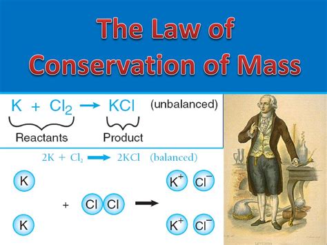 The Law Of Conservation Of Mass Ppt Download