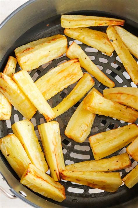 Roasted Air Fryer Parsnips Curly S Cooking