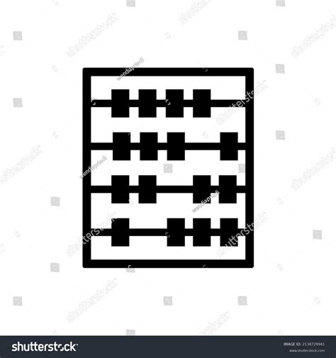 Abacus Vector Illustration Suitable Symbols Logos Stock Vector (Royalty ...