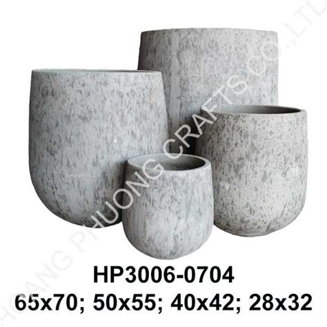 Fiber Cement Pots Fiber Cement Planters Hoang Phuong Crafts