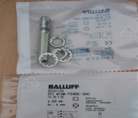 Balluff Bes M Mi Psh B S G Proximity Switch Sensor Free Shipping Ebay