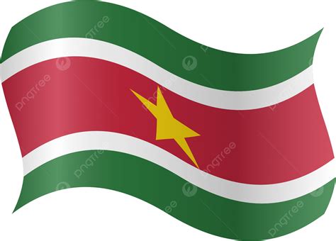 Bandera De Surinam Png Surinam Bandera Dia De Surinam Png Y Vector Para Descargar Gratis