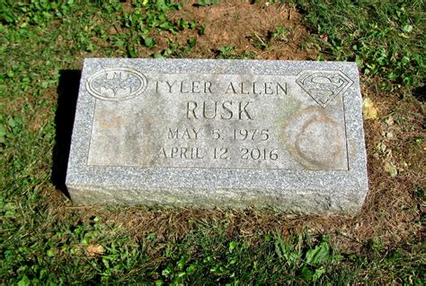 Tyler Allen Rusk Find A Grave Memorial