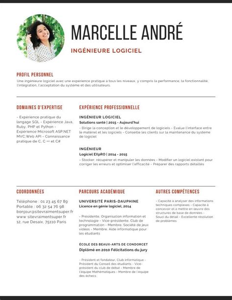 Top Des Cv Canva Mod Les Gratuits T L Charger