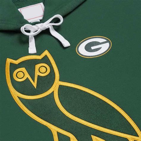 Pullover Green Fleece Bay Packers OVO Hoodie - Jackets Masters