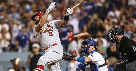 Albert Pujols De Los Cardinals Conecta El Jonr N De Su Carrera Y Se