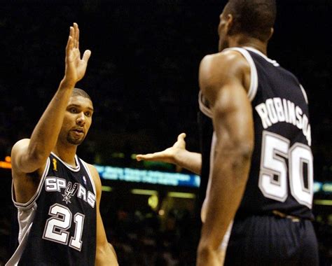 David Robinson Will Present Tim Duncan To The Hall Of Fame