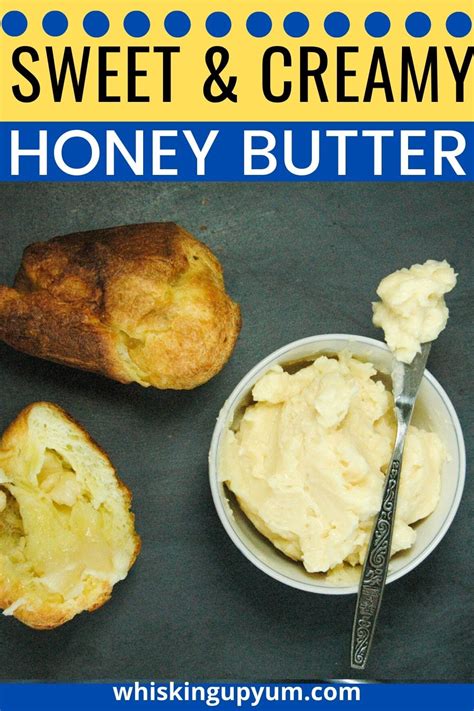 Homemade Honey Butter Whisking Up Yum