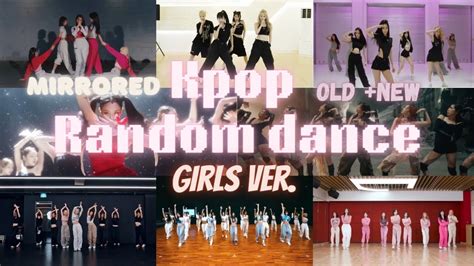 Mirrored Kpop Random Dance Challenge Girls Version New Popular