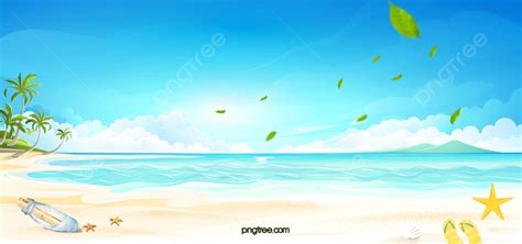 Sunny Summer Beach Background Wallpaper Summertime Summer Background Background Image And