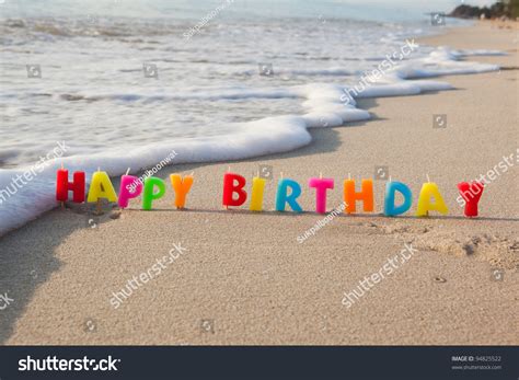 Happy Birthday Beach Photos and Images | Shutterstock