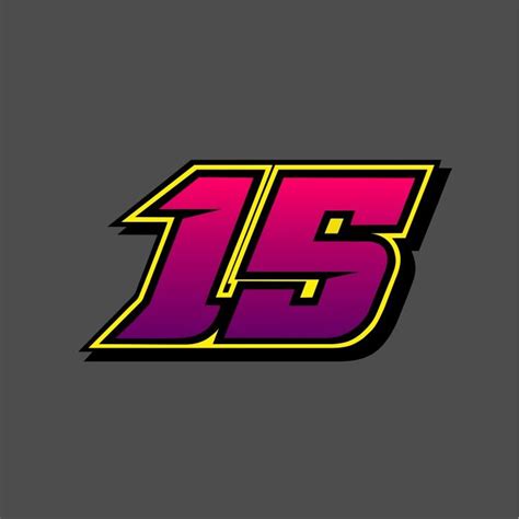 Racing Number 15 in 2023 | Automotive logo design, Conceptual design, Automotive logo