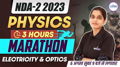 Nda Physics Marathon Nda Preparation Electricity Optics