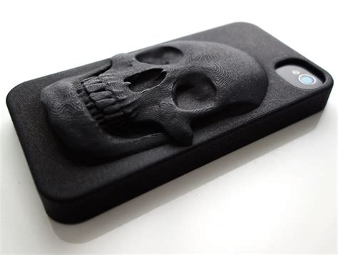 3d Printed Skull Iphone Case