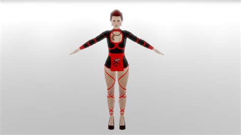 Realistic Rigged Hot Sexy Girl Lira Character D Model D TurboSquid