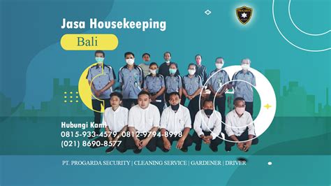 Jasa Housekeeping Bali Progarda Jasa Security Cleaning Service