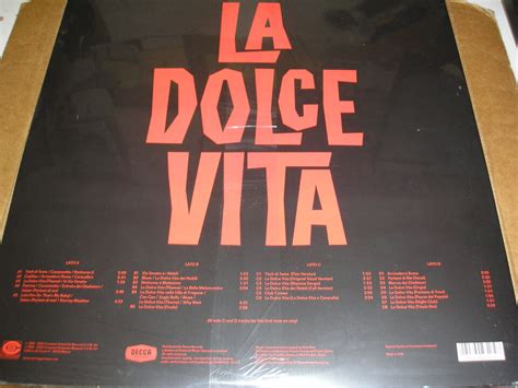 Nino Rota La Dolce Vita Soundtrack LP New Sealed Cam Sugar EBay