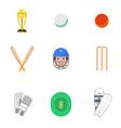 Cricket Wicket Icon Simple Style Royalty Free Vector Image