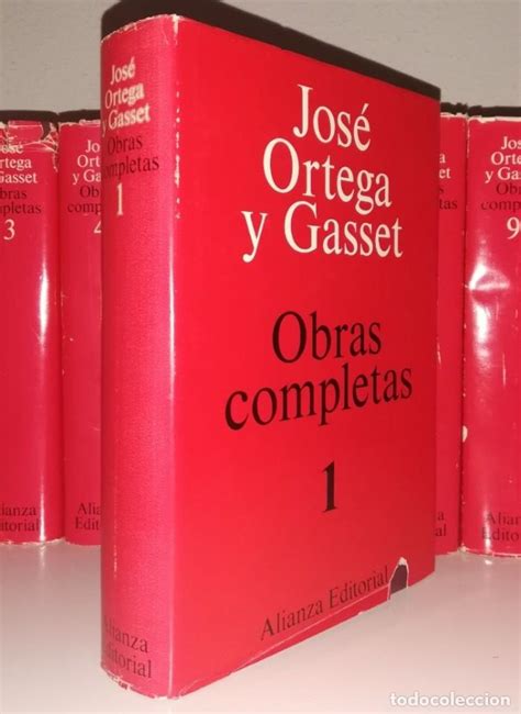 Ortega Y Gasset José Obras Completas 12 Vols Comprar Libros De Filosofía En Todocoleccion