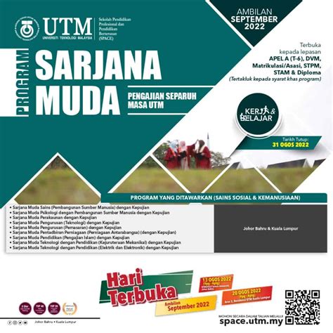 Program Sarjana Muda Separuh Masa Utm