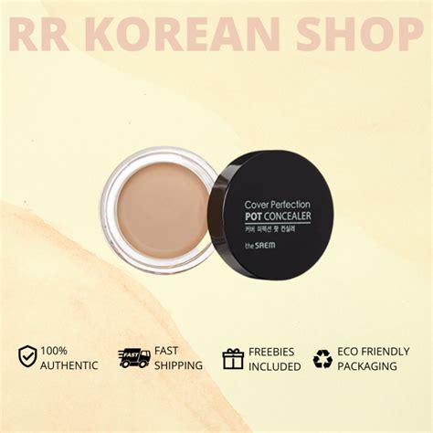 AUTHENTIC The Saem Cover Perfection Pot Concealer Lazada PH