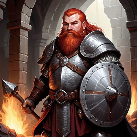 Dungeons And Dragons Fantasy Art Dwarven Male Sho