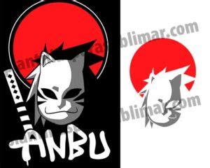 Anbu Naruto Png Svg Plantillas Para Sublimar