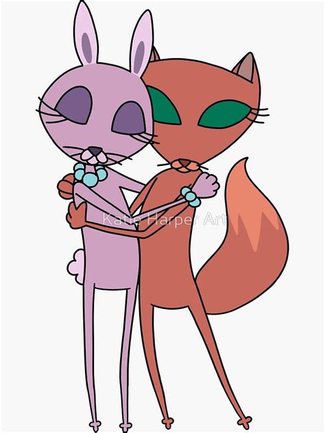 "Bunny and Kitty Hugging, Courage the Cowardly Dog Episode: The Mask ...