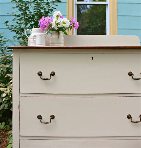 Heir and Space: An Antique Dresser in White