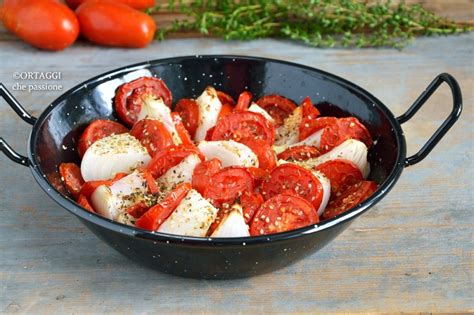 Pomodori E Cipolle Al Forno Contorno Veloce Ortaggi Che Passione