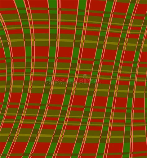 Red Green Tartan Plaid Fabric Pattern Textile Cloth Crisscross