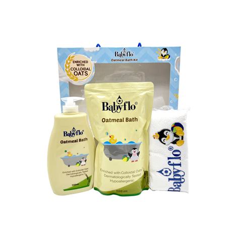 Babyflo Oatmeal Bath Kit — Philusa Online Store