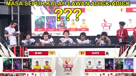 NIH DIA KETIKA PARA SEPUH AJARIN ADIK ADIKNYA ONIC MIRACLE VS TEAM