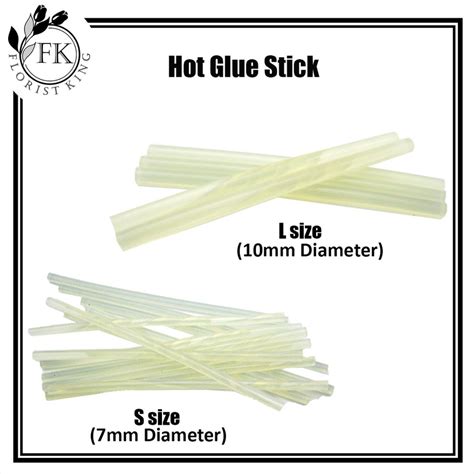 Ready Stock Pkt Glue Stick Hot Melt Glue Stick Transparent Heat Glue Batang Gam