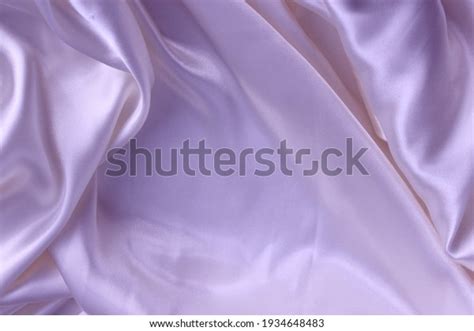 Light Purple Satin Background Silk Fabric Stock Photo 1934648483